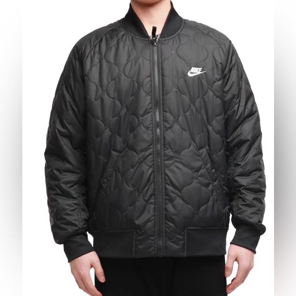 MEN'S NIKE REVERSIBLE QUILTED JACKET XL - Picture 3 of 13